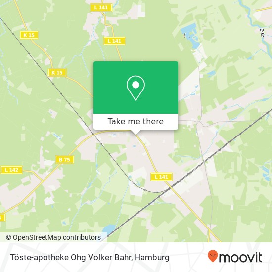 Töste-apotheke Ohg Volker Bahr map