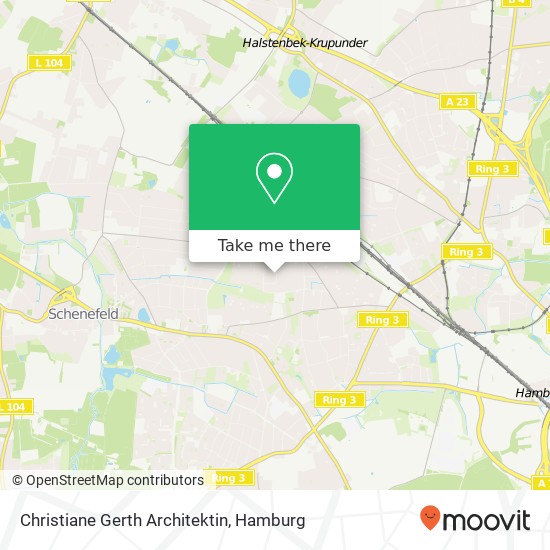 Карта Christiane Gerth Architektin