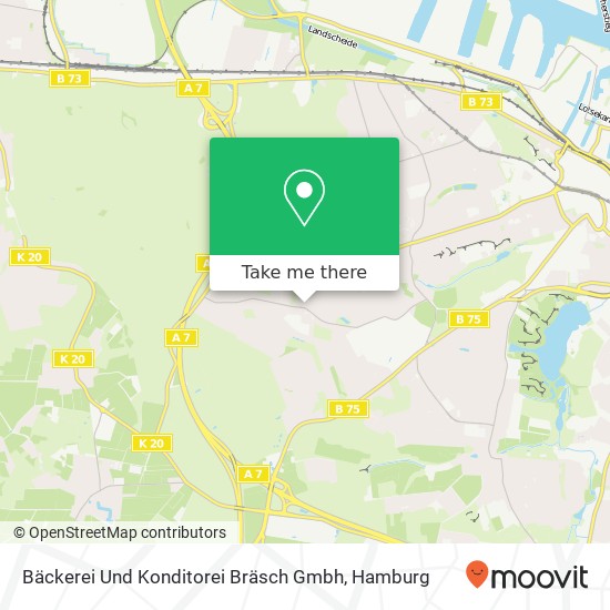 Bäckerei Und Konditorei Bräsch Gmbh map