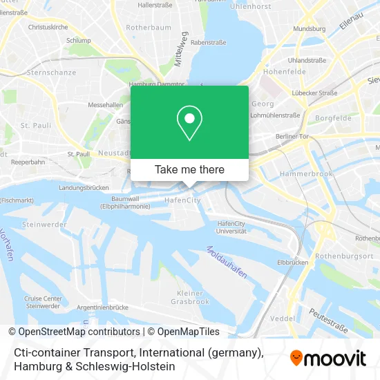Карта Cti-container Transport, International (germany)