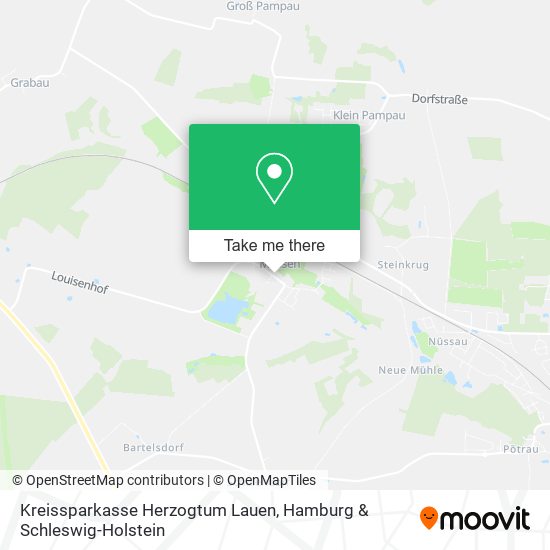 Kreissparkasse Herzogtum Lauen map