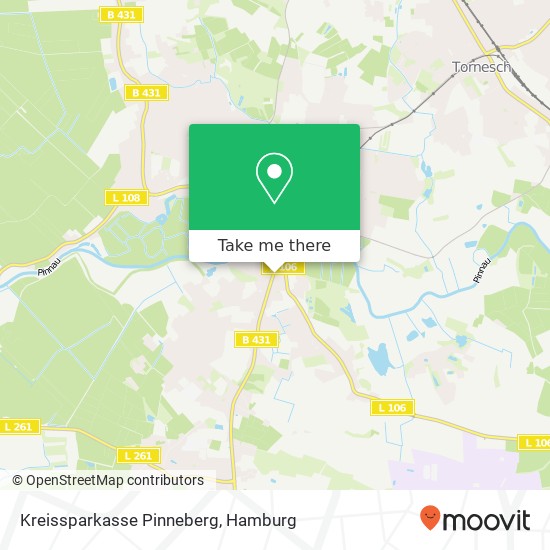 Kreissparkasse Pinneberg map