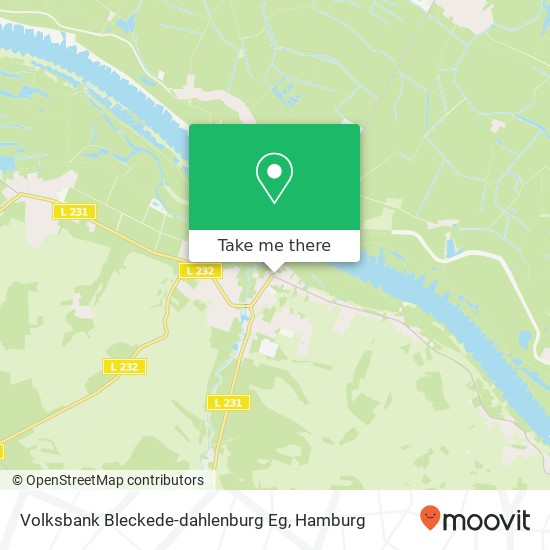 Volksbank Bleckede-dahlenburg Eg map