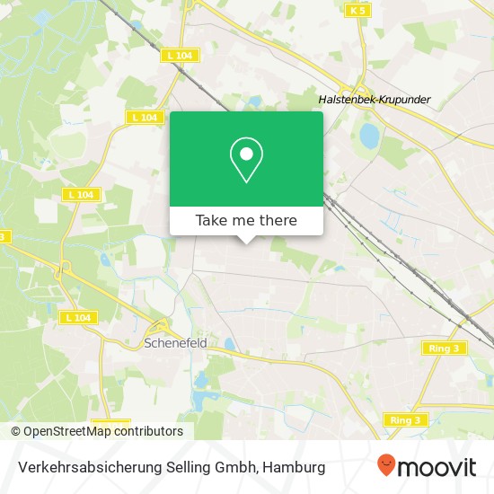 Карта Verkehrsabsicherung Selling Gmbh