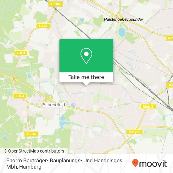 Карта Enorm Bauträger- Bauplanungs- Und Handelsges. Mbh