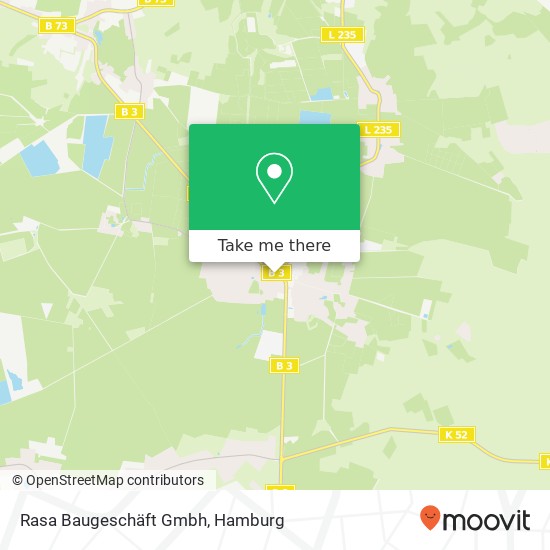 Rasa Baugeschäft Gmbh map