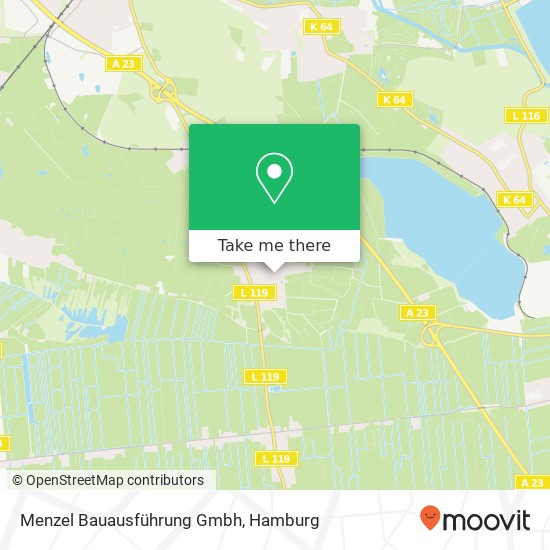 Menzel Bauausführung Gmbh map