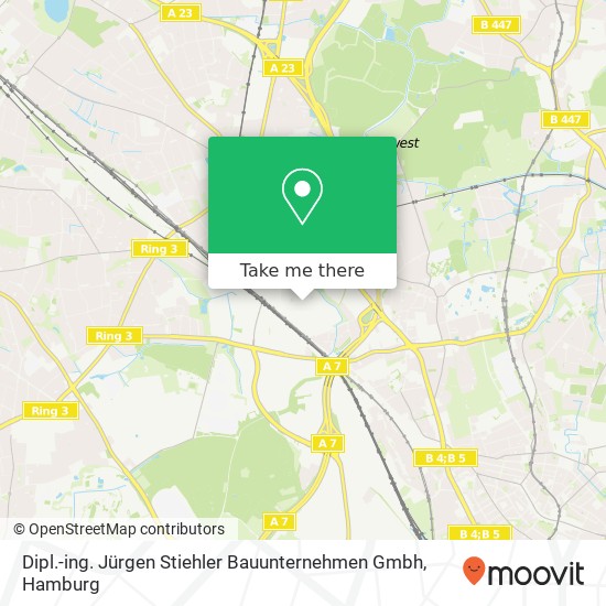 Dipl.-ing. Jürgen Stiehler Bauunternehmen Gmbh map