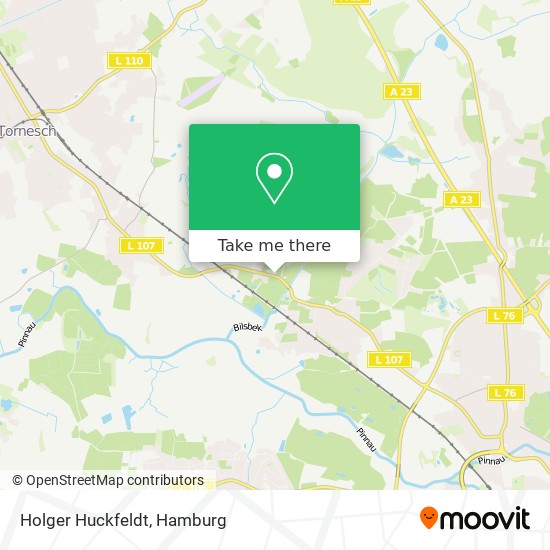 Карта Holger Huckfeldt