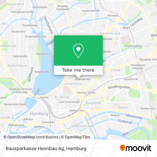 Bausparkasse Heimbau Ag map