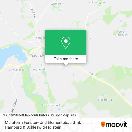 Карта Multiform Fenster- Und Elementebau Gmbh