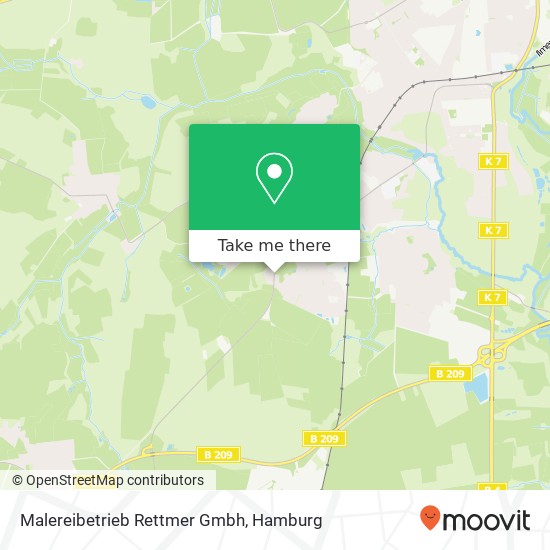 Malereibetrieb Rettmer Gmbh map