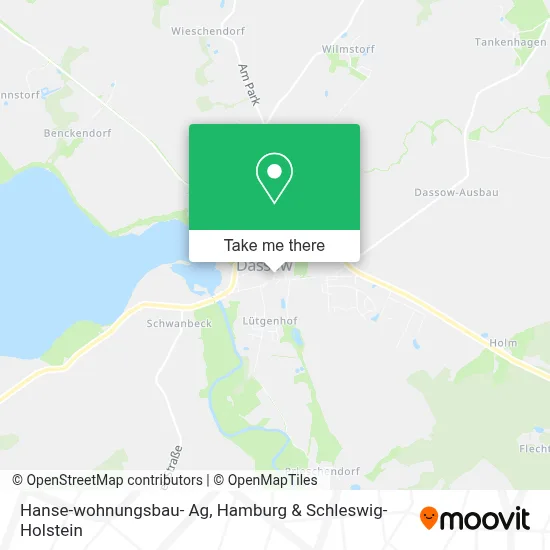 Hanse-wohnungsbau- Ag map