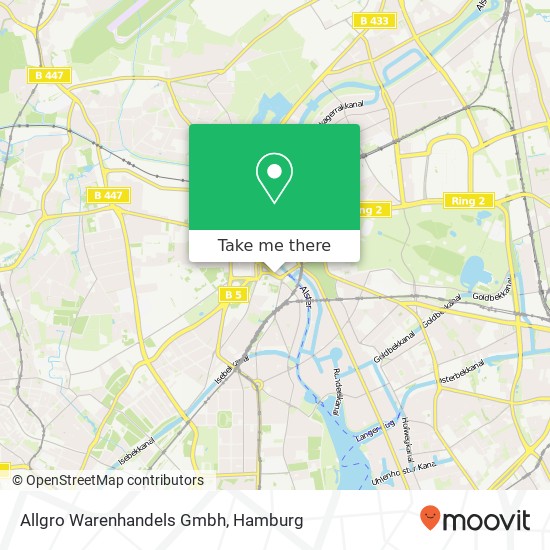 Allgro Warenhandels Gmbh map