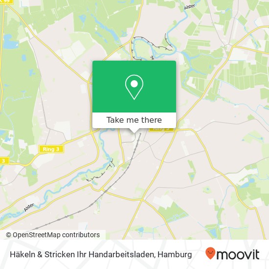 Карта Häkeln & Stricken Ihr Handarbeitsladen