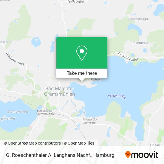 G. Roeschenthaler A. Langhans Nachf. map