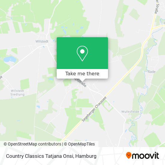 Country Classics Tatjana Onsi map