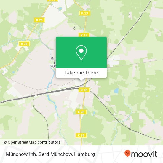 Münchow Inh. Gerd Münchow map