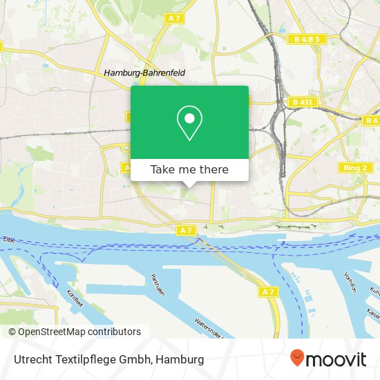 Utrecht Textilpflege Gmbh map