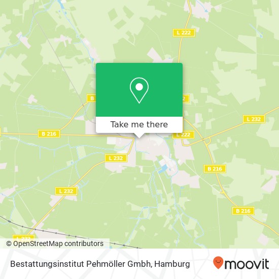 Bestattungsinstitut Pehmöller Gmbh map