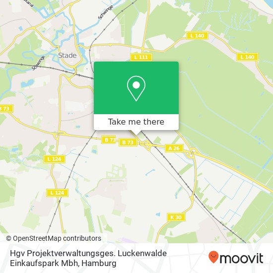 Hgv Projektverwaltungsges. Luckenwalde Einkaufspark Mbh map