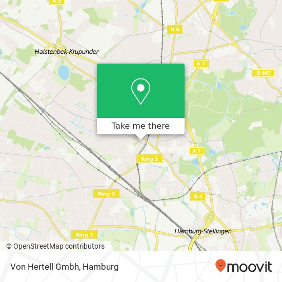 Von Hertell Gmbh map