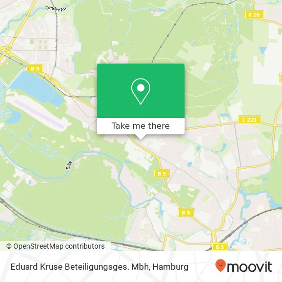 Eduard Kruse Beteiligungsges. Mbh map