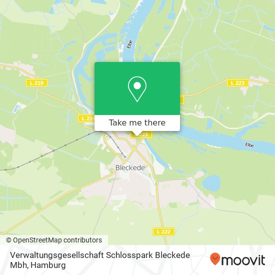 Verwaltungsgesellschaft Schlosspark Bleckede Mbh map