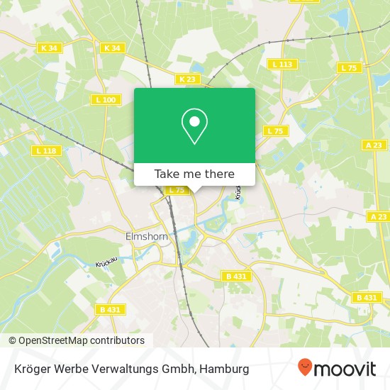 Kröger Werbe Verwaltungs Gmbh map