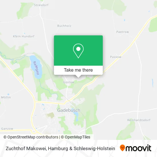 Карта Zuchthof Makowei