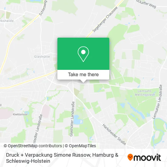 Карта Druck + Verpackung Simone Russow