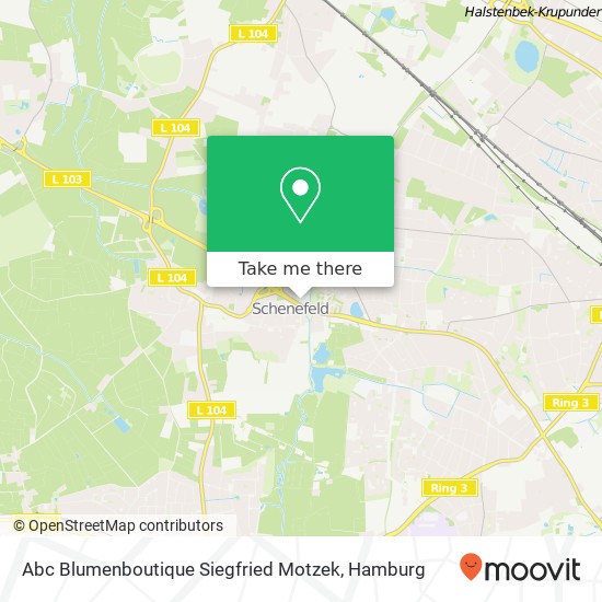 Карта Abc Blumenboutique Siegfried Motzek