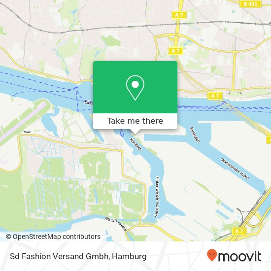 Sd Fashion Versand Gmbh map