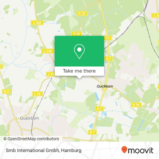 Smb International Gmbh map
