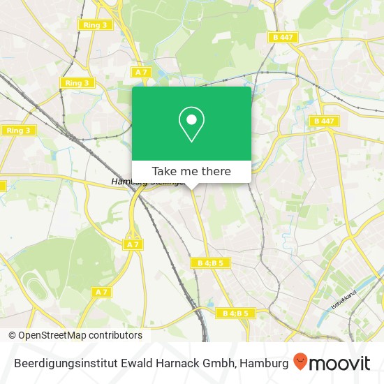 Beerdigungsinstitut Ewald Harnack Gmbh map