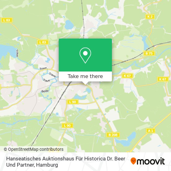 Hanseatisches Auktionshaus Für Historica Dr. Beer Und Partner map