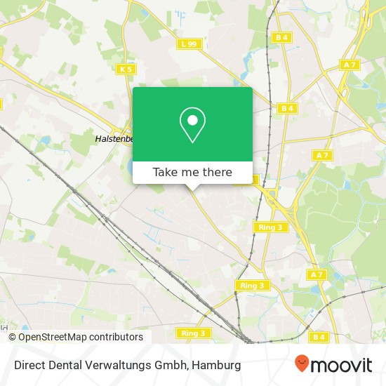 Карта Direct Dental Verwaltungs Gmbh