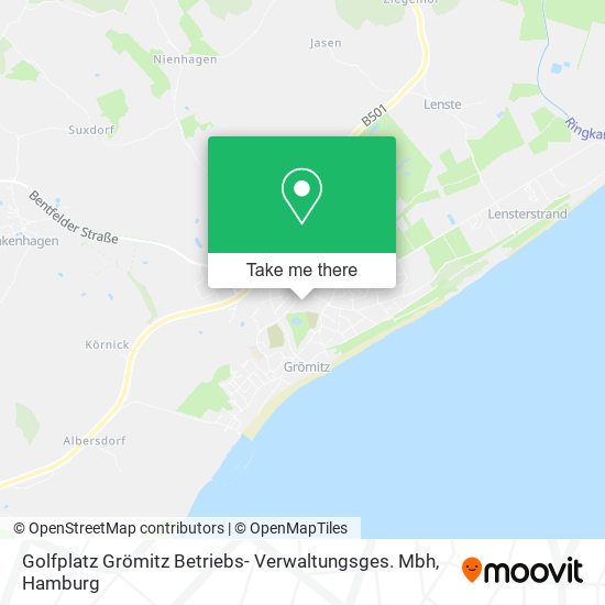 Golfplatz Grömitz Betriebs- Verwaltungsges. Mbh map