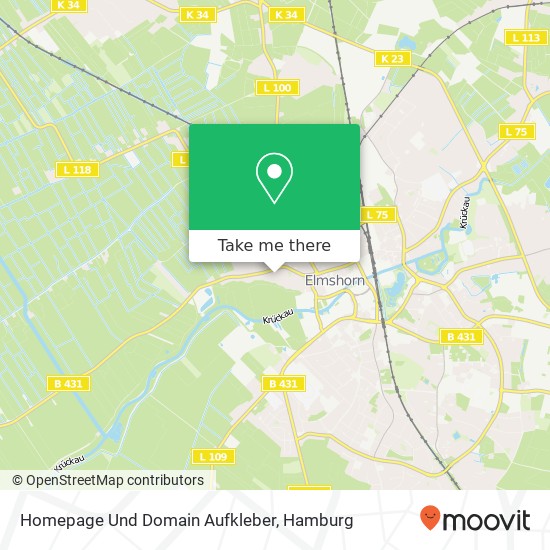 Homepage Und Domain Aufkleber map