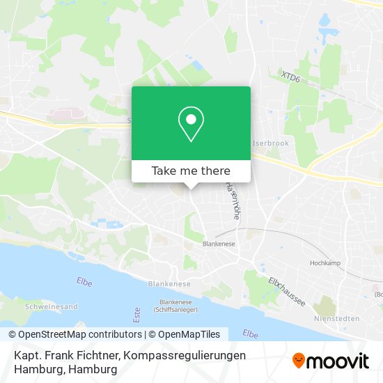 Kapt. Frank Fichtner, Kompassregulierungen Hamburg map