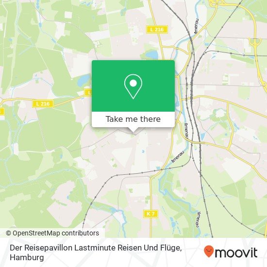 Der Reisepavillon Lastminute Reisen Und Flüge map