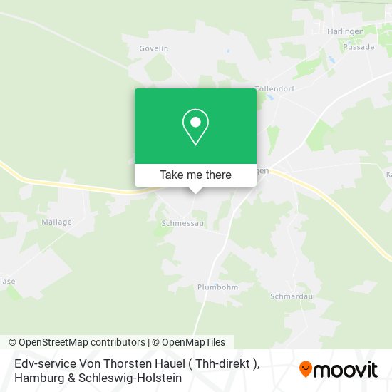 Карта Edv-service Von Thorsten Hauel ( Thh-direkt )