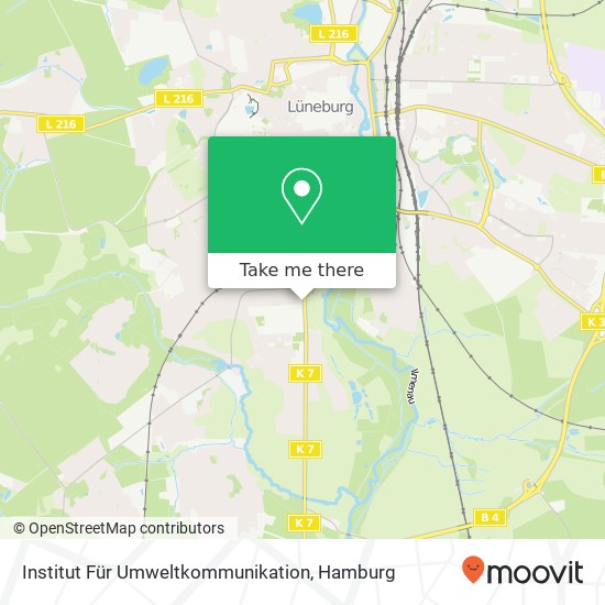 Institut Für Umweltkommunikation map