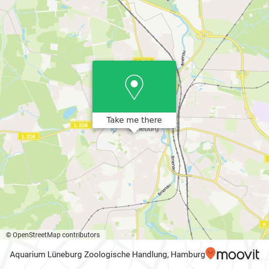 Aquarium Lüneburg Zoologische Handlung map