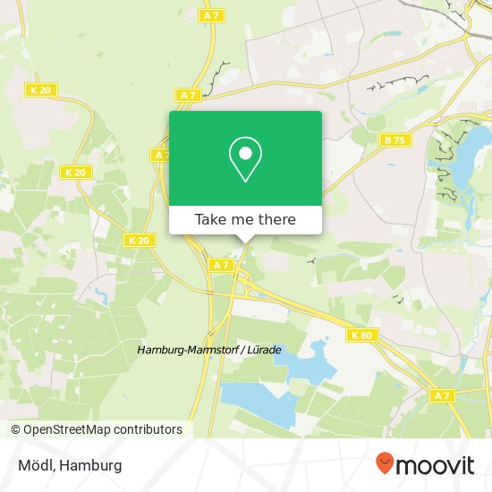 Mödl map