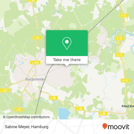 Sabine Meyer map