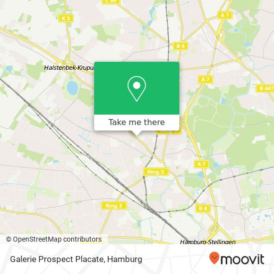 Galerie Prospect Placate map