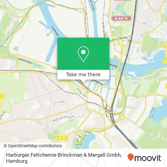 Harburger Fettchemie Brinckman & Mergell Gmbh map