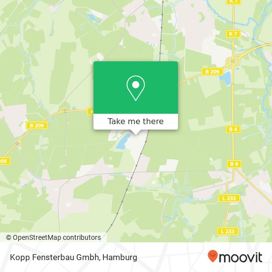 Kopp Fensterbau Gmbh map