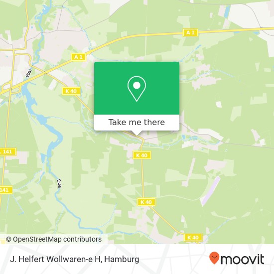 J. Helfert Wollwaren-e H map